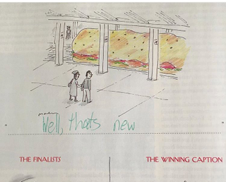Illustration for article titled The New Yorker cartoon caption contest was meant to be broken